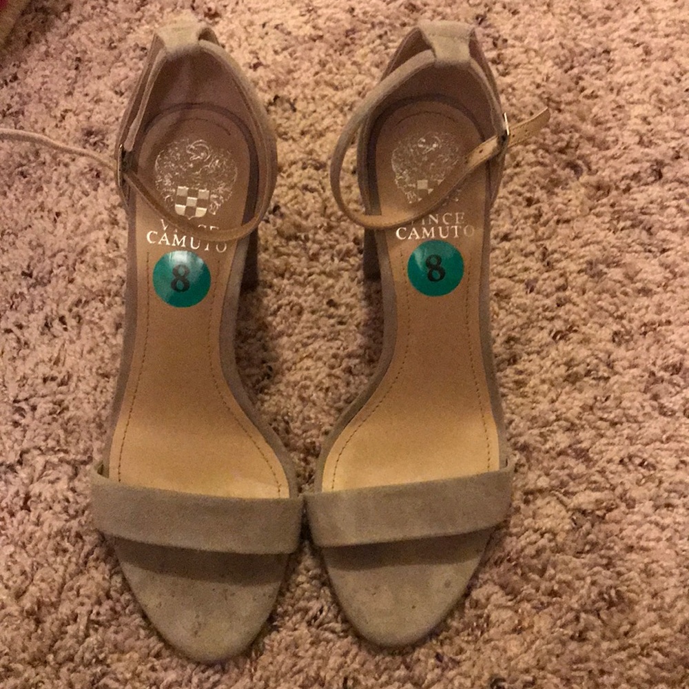 Vince Camuto Gray Heels